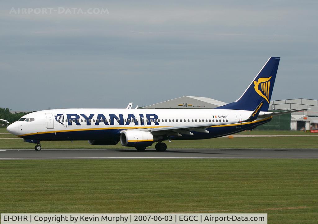 EI-DHR, 2005 Boeing 737-8AS C/N 33822, Ryanair 737