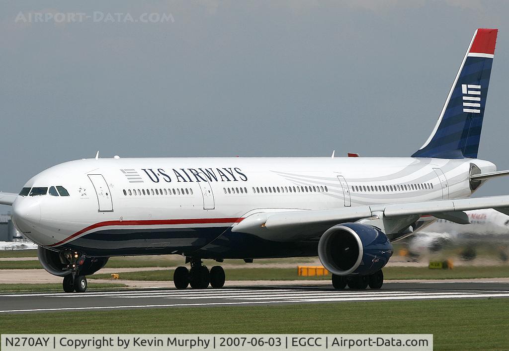 N270AY, 2000 Airbus A330-323 C/N 315, US Air in new livery.........great