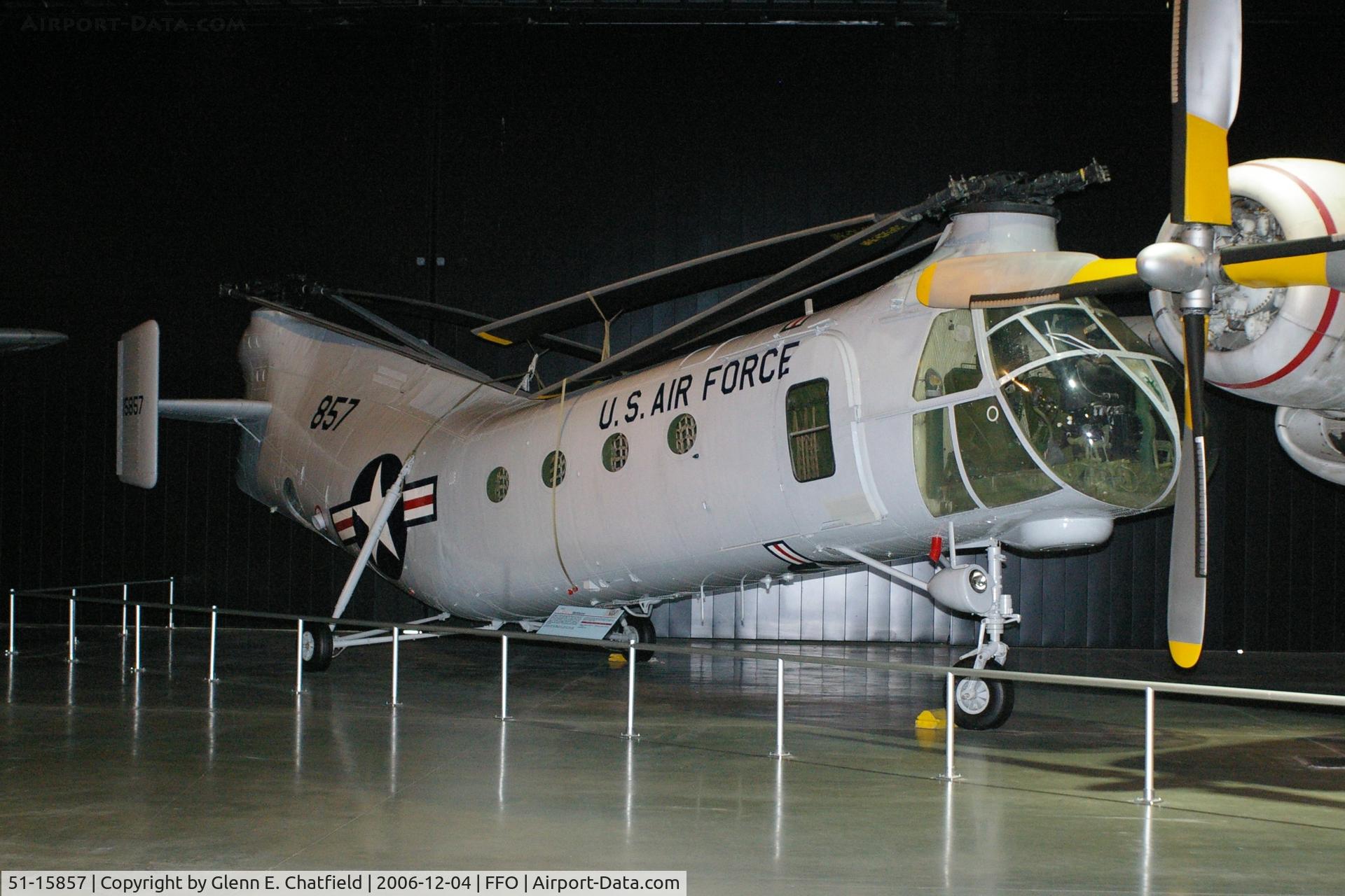 51-15857, 1951 Piasecki H-21B Workhorse C/N B.4, CH-21B at the National Museum of the U.S. Air Force