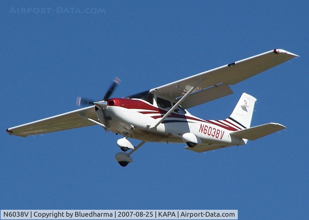 N6038V, 2006 Cessna 182T Skylane C/N 18281832, Landing at 17L