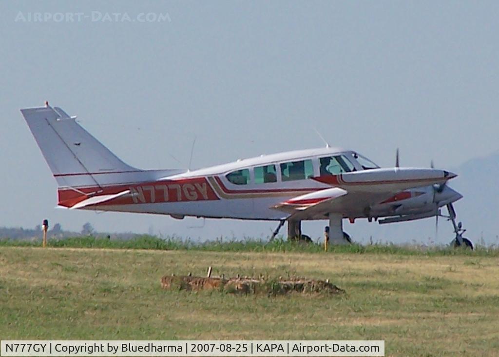 N777GY, 1968 Cessna 320E Executive Skyknight C/N 320E0027, Prep for takeoff.