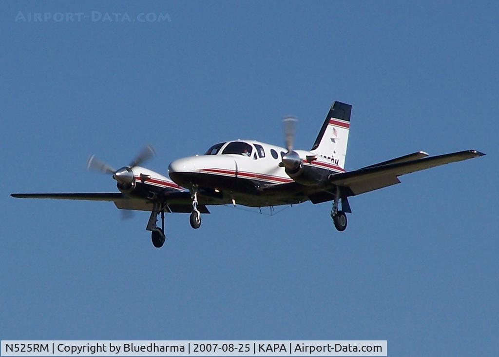 N525RM, 1997 Cessna 525 C/N 525-0225, Landing at 17L