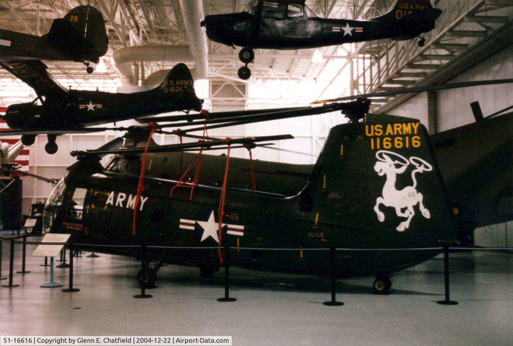 51-16616, 1953 Piasecki H-25A Army Mule C/N 25, H-25A at the Army Aviation Museum