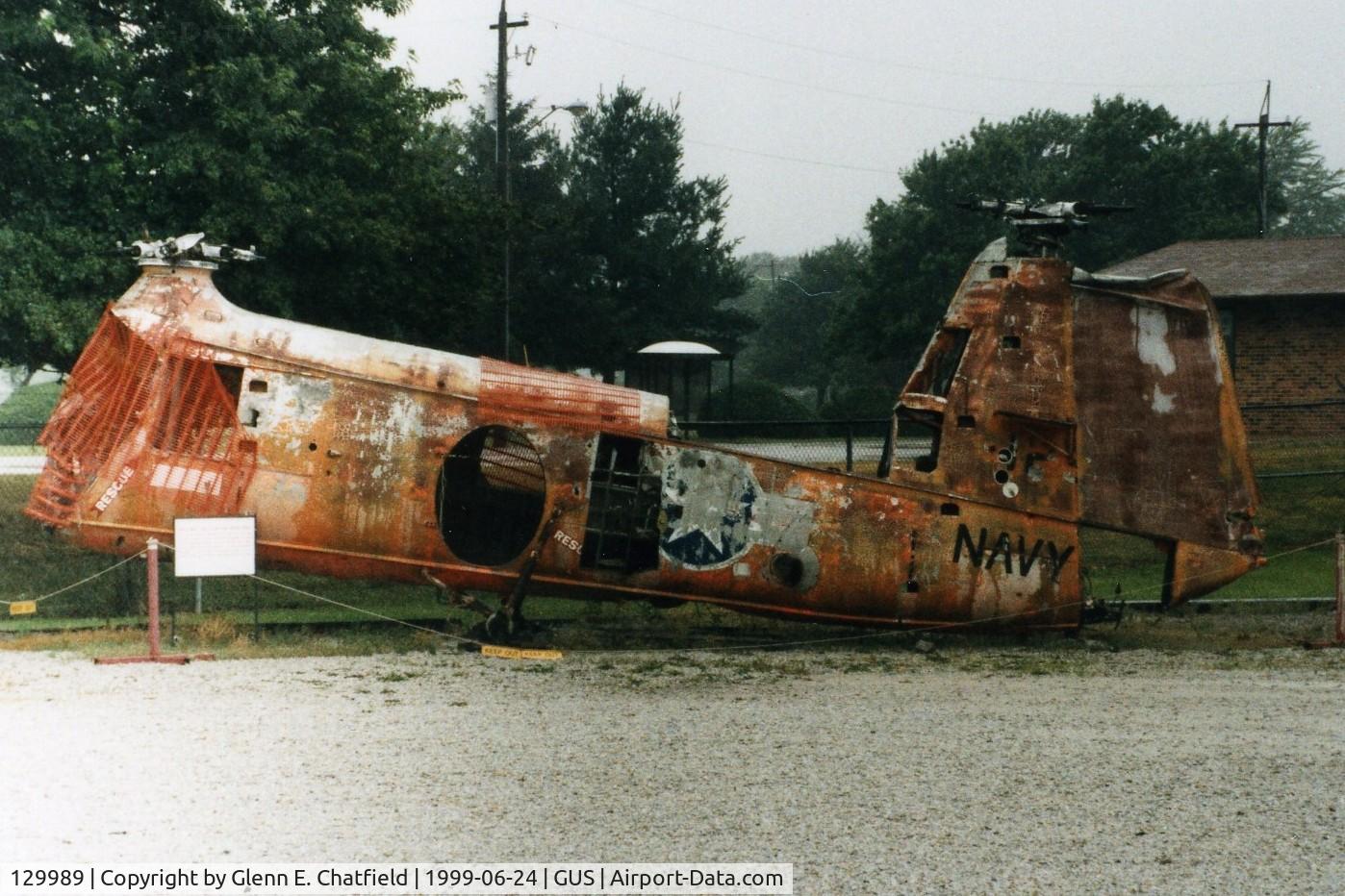 129989, Piasecki HUP-2 Retriever C/N Not found 129989, HUP-2/UH-25B Retriever at the Grissom AFB Museum.  Now being restored