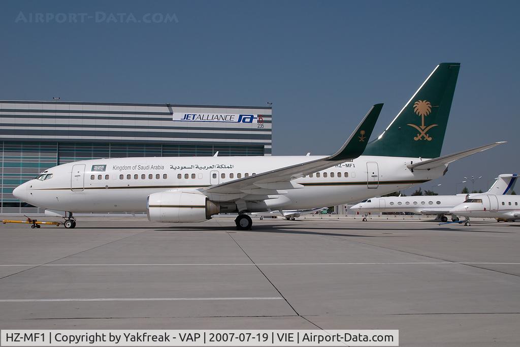 HZ-MF1, 2002 Boeing 737-7FG BBJ C/N 33405, Kingdom of Saudi Arabia Boeing 737-700