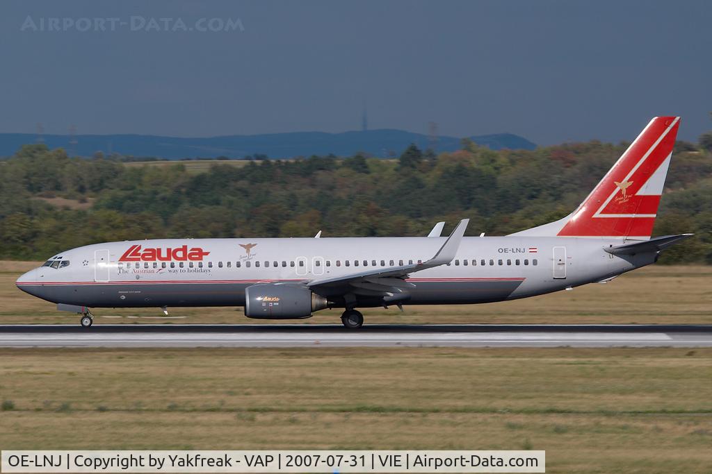 OE-LNJ, 1998 Boeing 737-8Z9 C/N 28177, Lauda Air Boeing 737-800