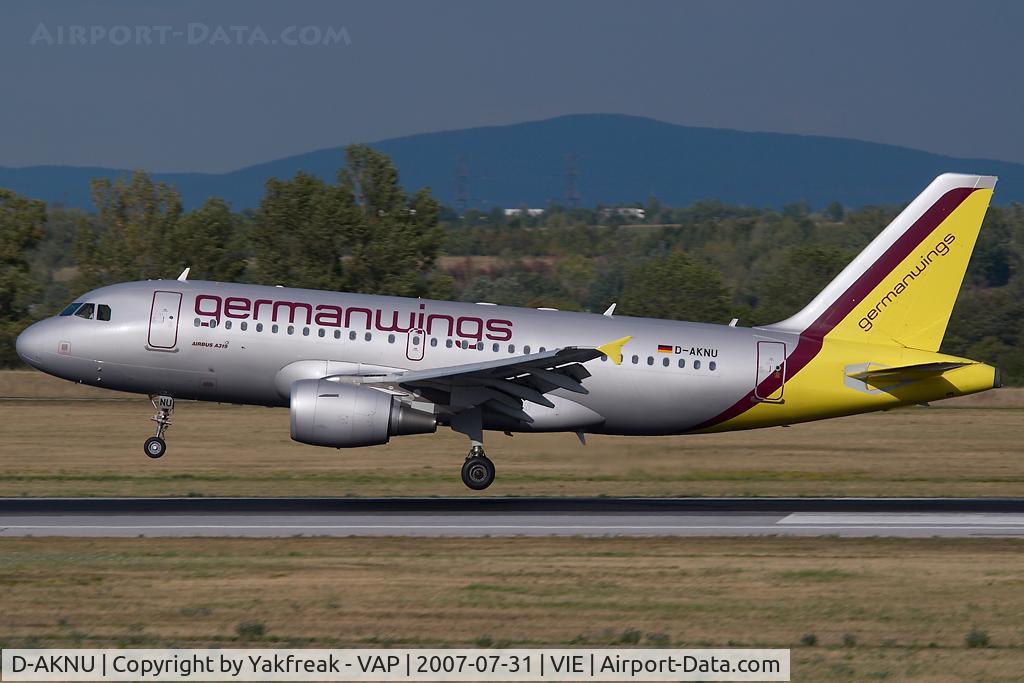 D-AKNU, 2005 Airbus A319-112 C/N 2628, Germanwings Airbus 319