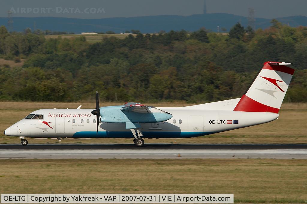 OE-LTG, 1997 De Havilland Canada DHC-8-314Q Dash 8 C/N 438, Austrian Arrows Dash 8-300