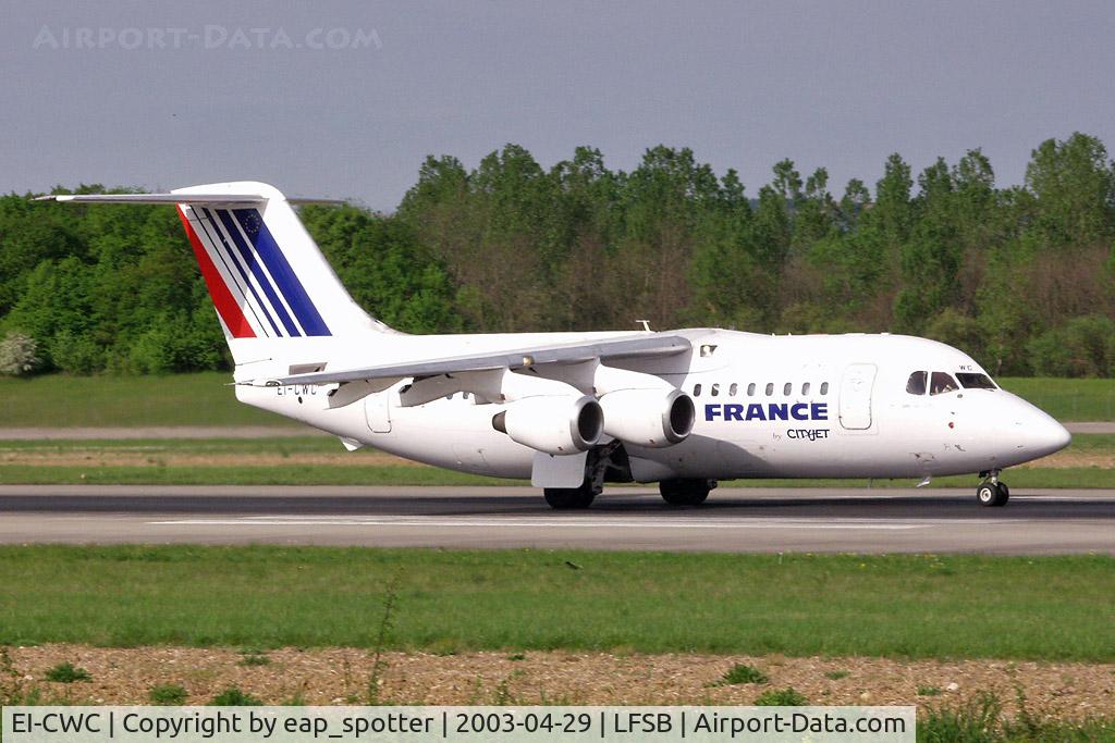 EI-CWC, 1986 British Aerospace BAe.146-200 C/N E2053, landing on rwy 16 incoming from CDG