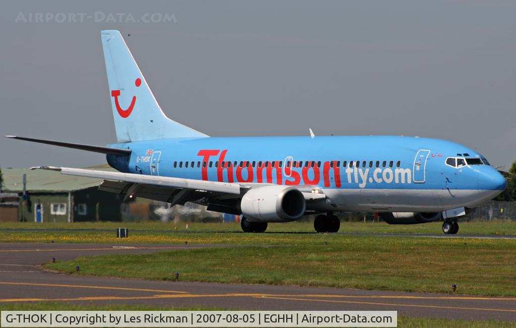 G-THOK, 1997 Boeing 737-36Q C/N 28660, Thomsonfly 737