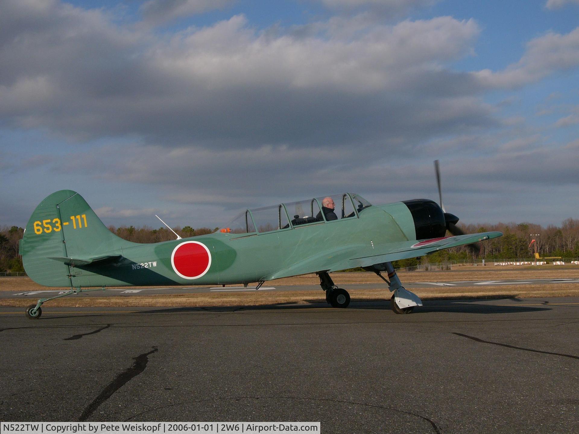 N522TW, 2003 Yakovlev (Aerostar) Yak-52TW C/N 0312407, N522TW at 2W6