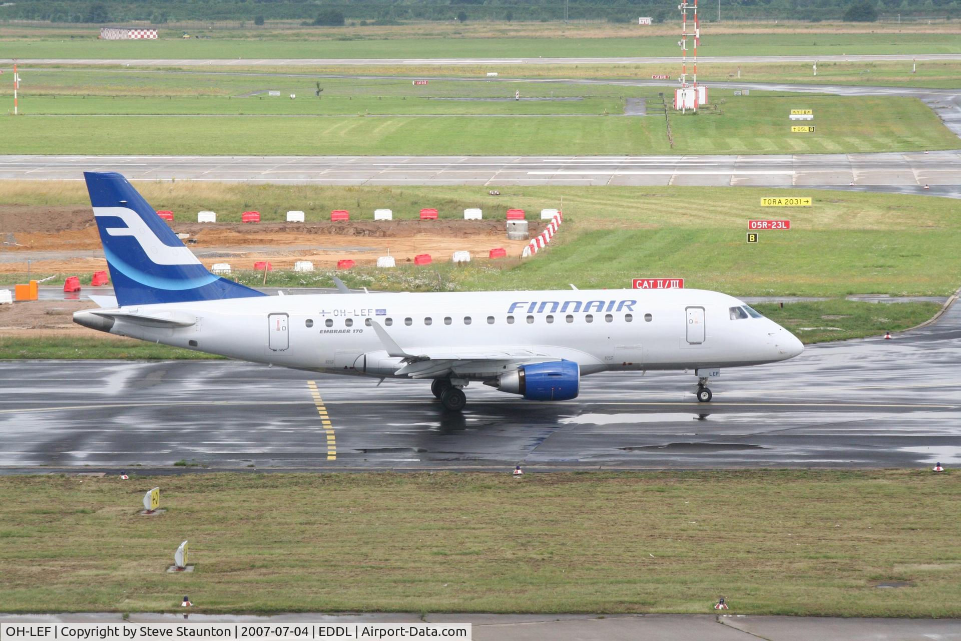 OH-LEF, 2005 Embraer 170LR (ERJ-170-100LR) C/N 17000106, Taken at Dusseldorf July 2007