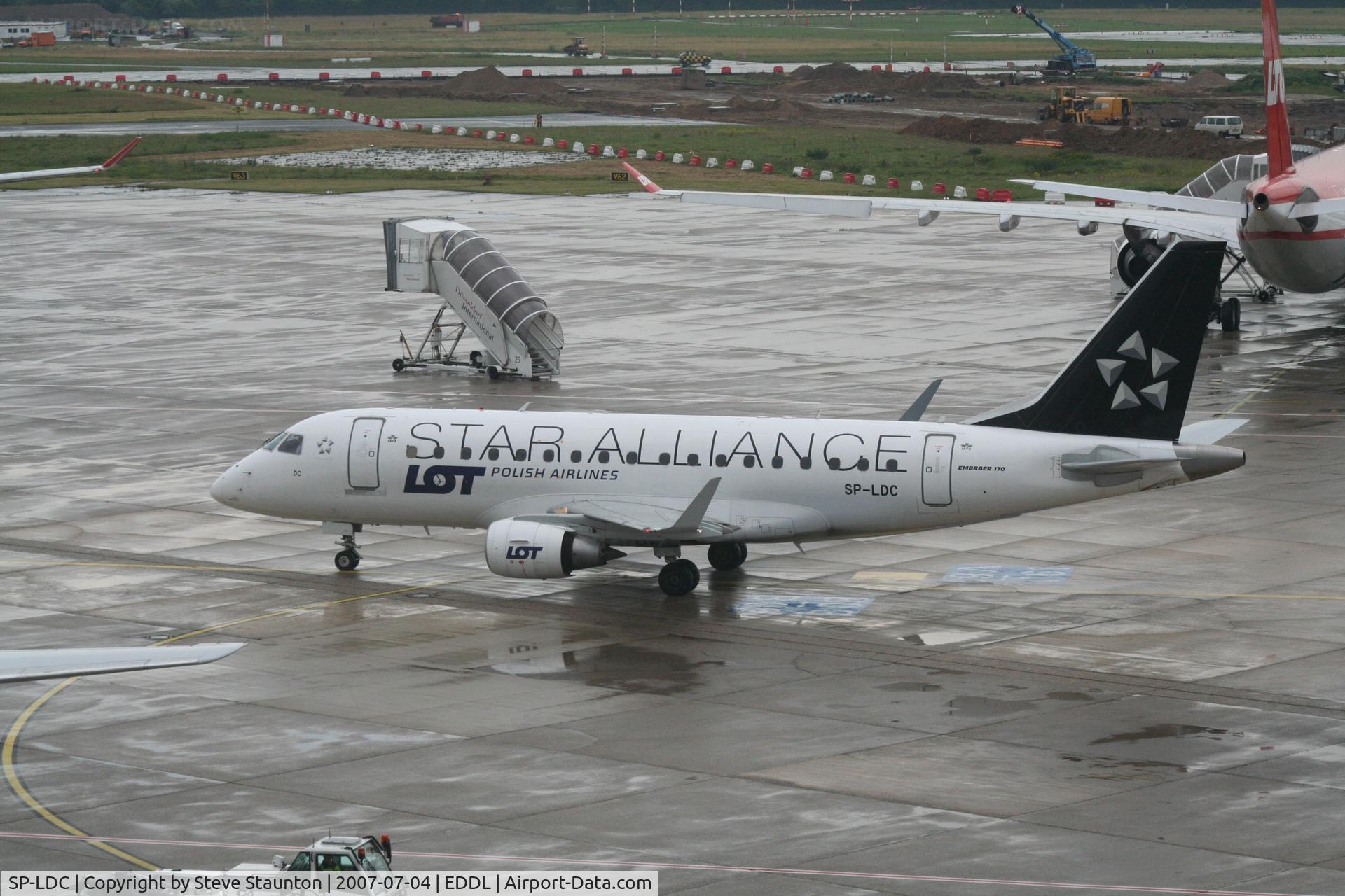 SP-LDC, 2004 Embraer 170ST (ERJ-170-100ST) C/N 17000025, Taken at Dusseldorf July 2007