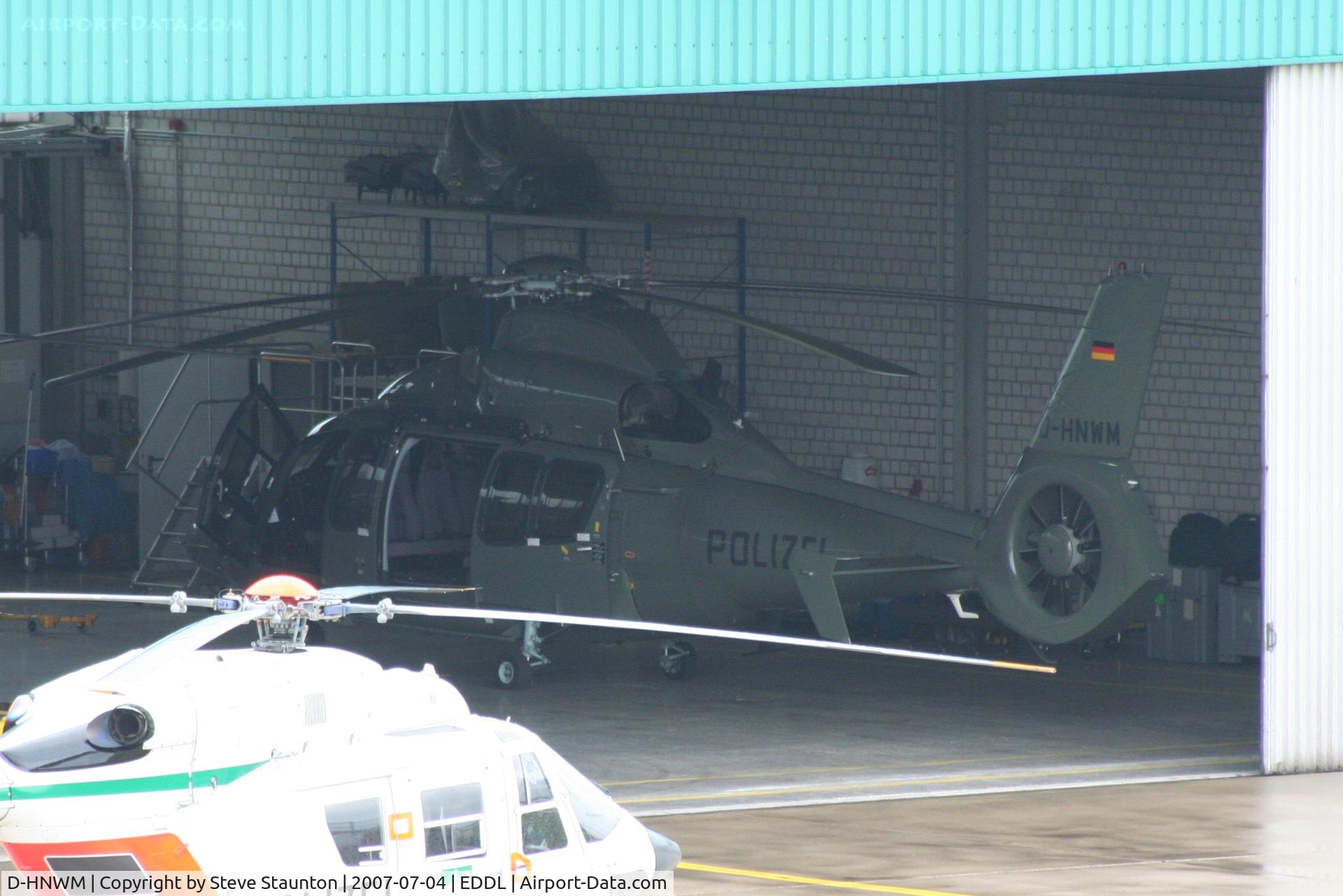 D-HNWM, Eurocopter EC-155B C/N 6613, Taken at Dusseldorf July 2007