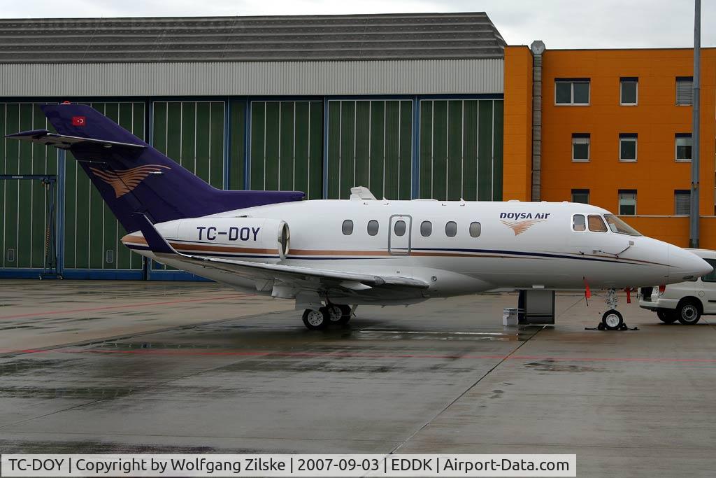 TC-DOY, 2006 Raytheon Hawker 850XP C/N 258801, visitor