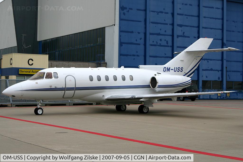 OM-USS, 2005 Raytheon Hawker 800XP C/N 258720, visitor