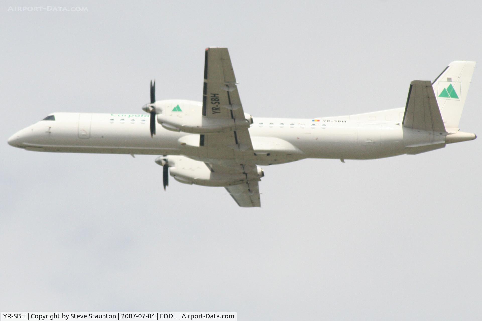 YR-SBH, 1998 Saab 2000 C/N 2000-050, Taken at Dusseldorf July 2007