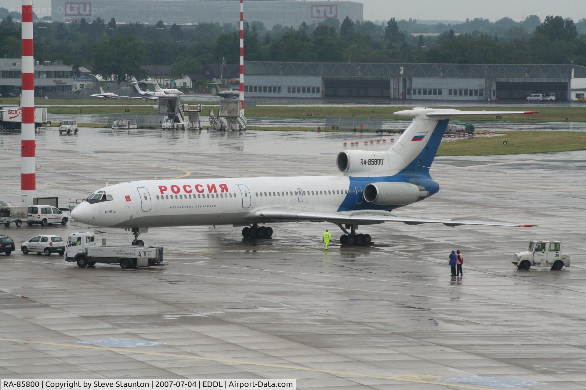 RA-85800, 1994 Tupolev Tu-154M C/N 94A984, Taken at Dusseldorf July 2007
