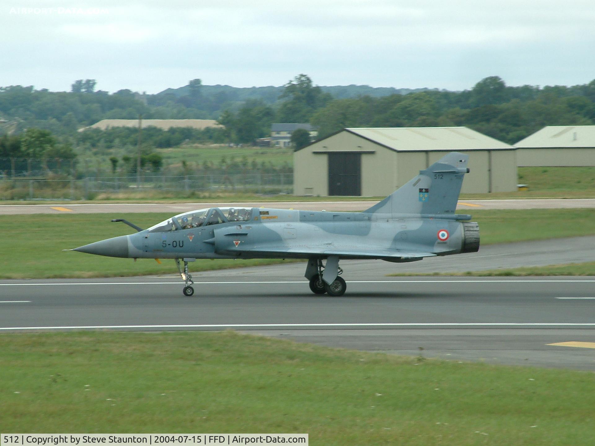 512, Dassault Mirage 2000B C/N 145, Royal International Air Tattoo 2004