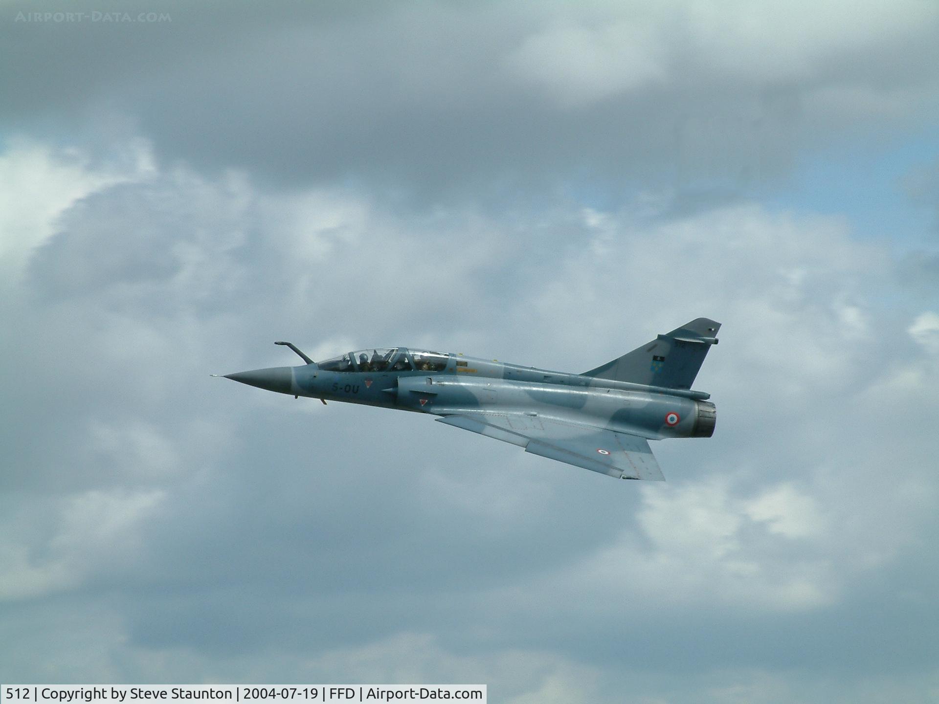 512, Dassault Mirage 2000B C/N 145, Royal International Air Tattoo 2004
