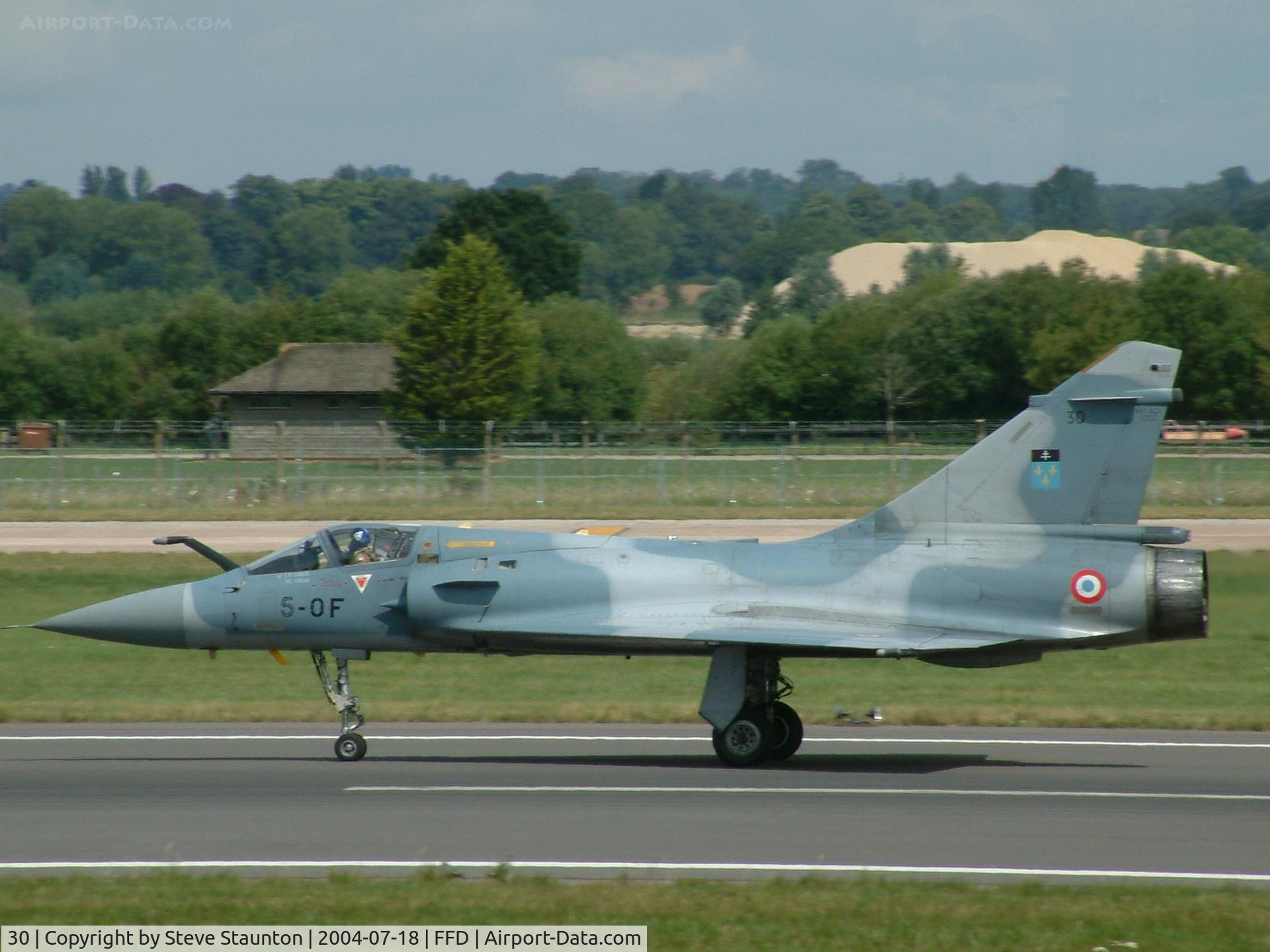 30, Dassault Mirage 2000C C/N 103, Royal International Air Tattoo 2004
