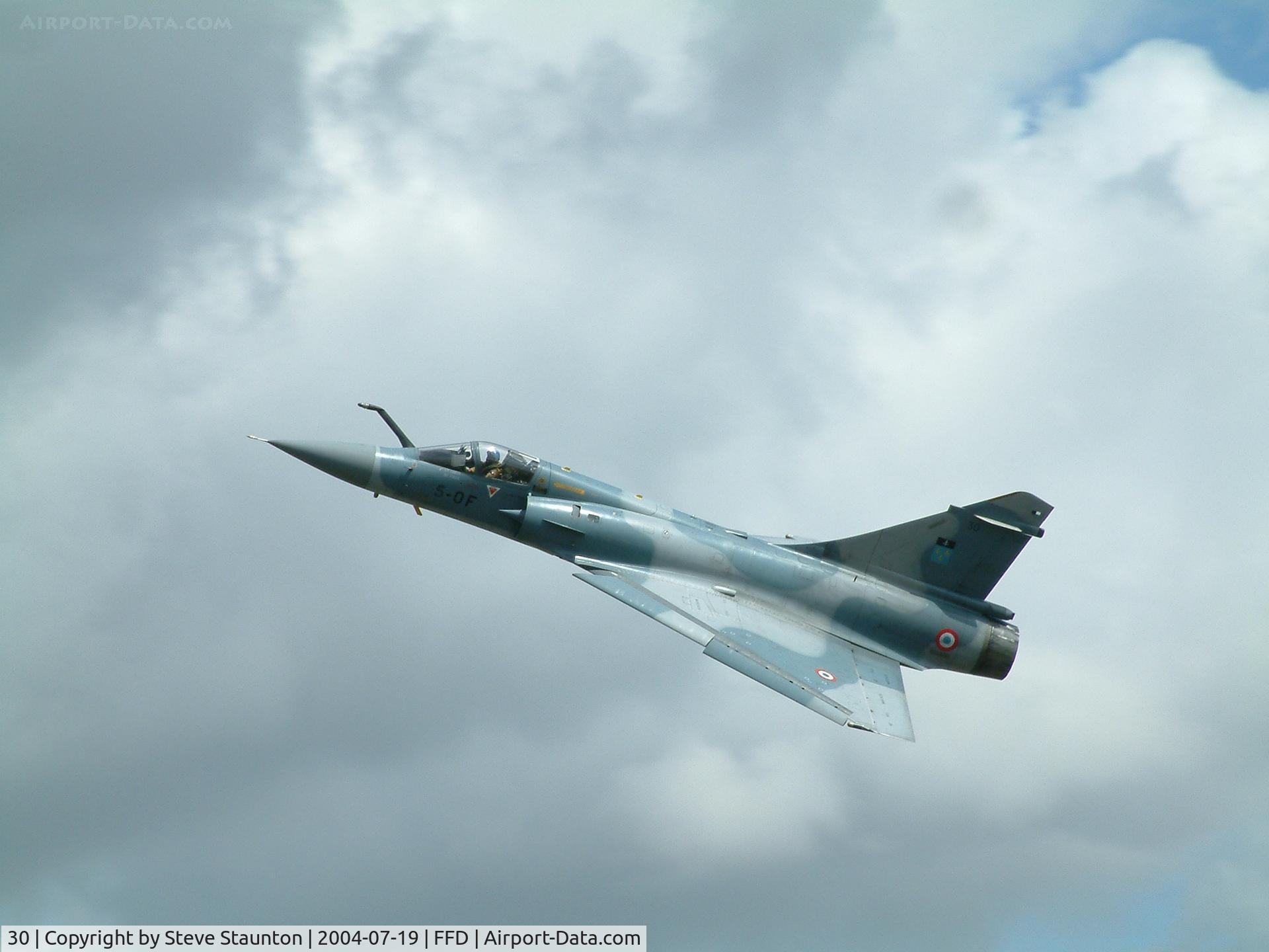 30, Dassault Mirage 2000C C/N 103, Royal International Air Tattoo 2004