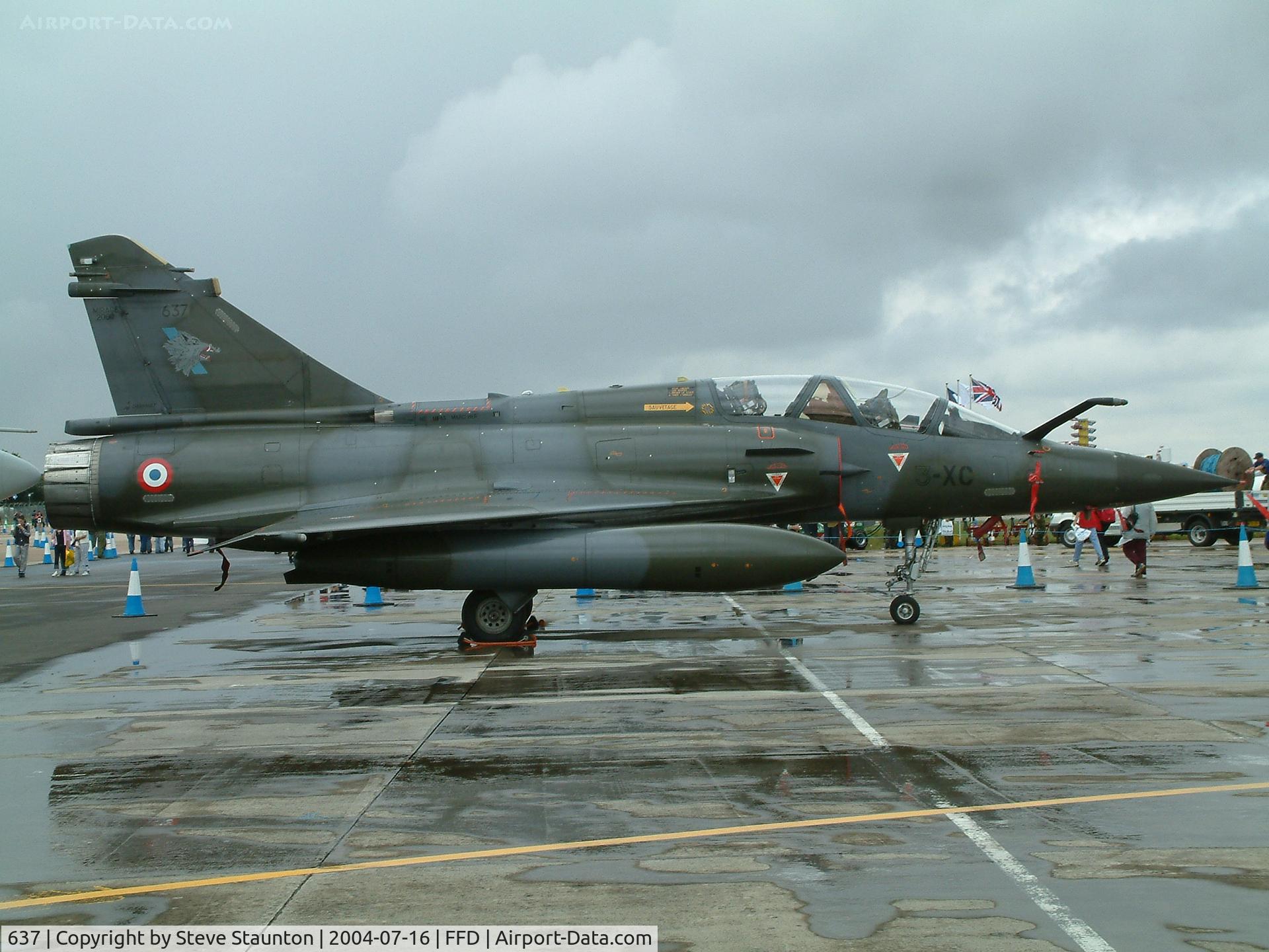 637, Dassault Mirage 2000D C/N 441, Royal International Air Tattoo 2004