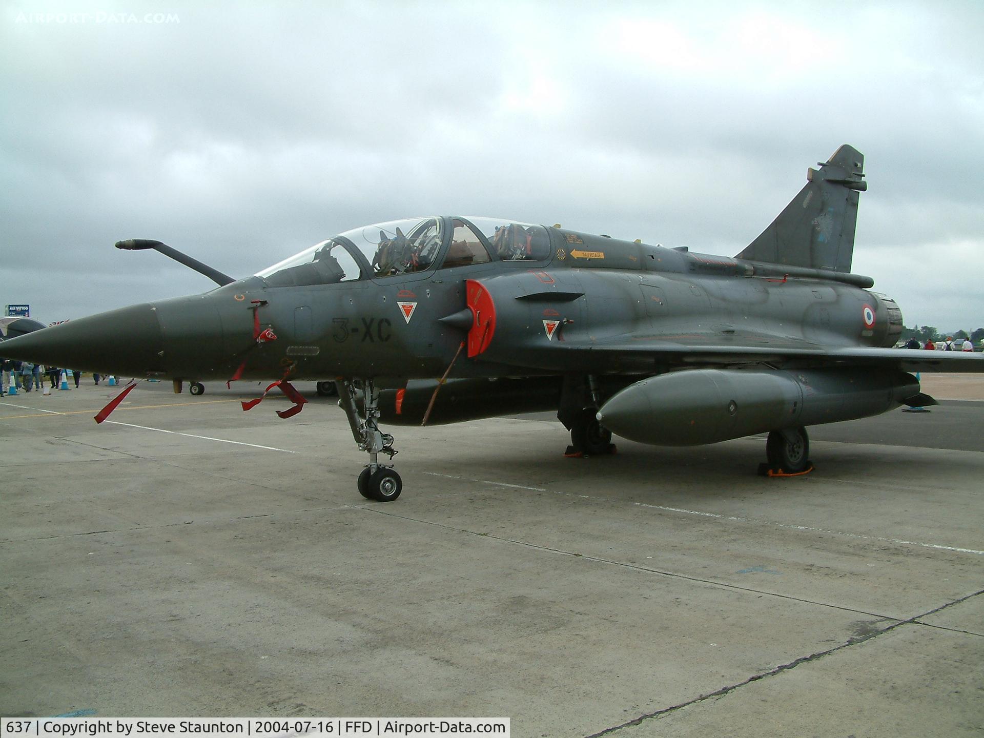 637, Dassault Mirage 2000D C/N 441, Royal International Air Tattoo 2004