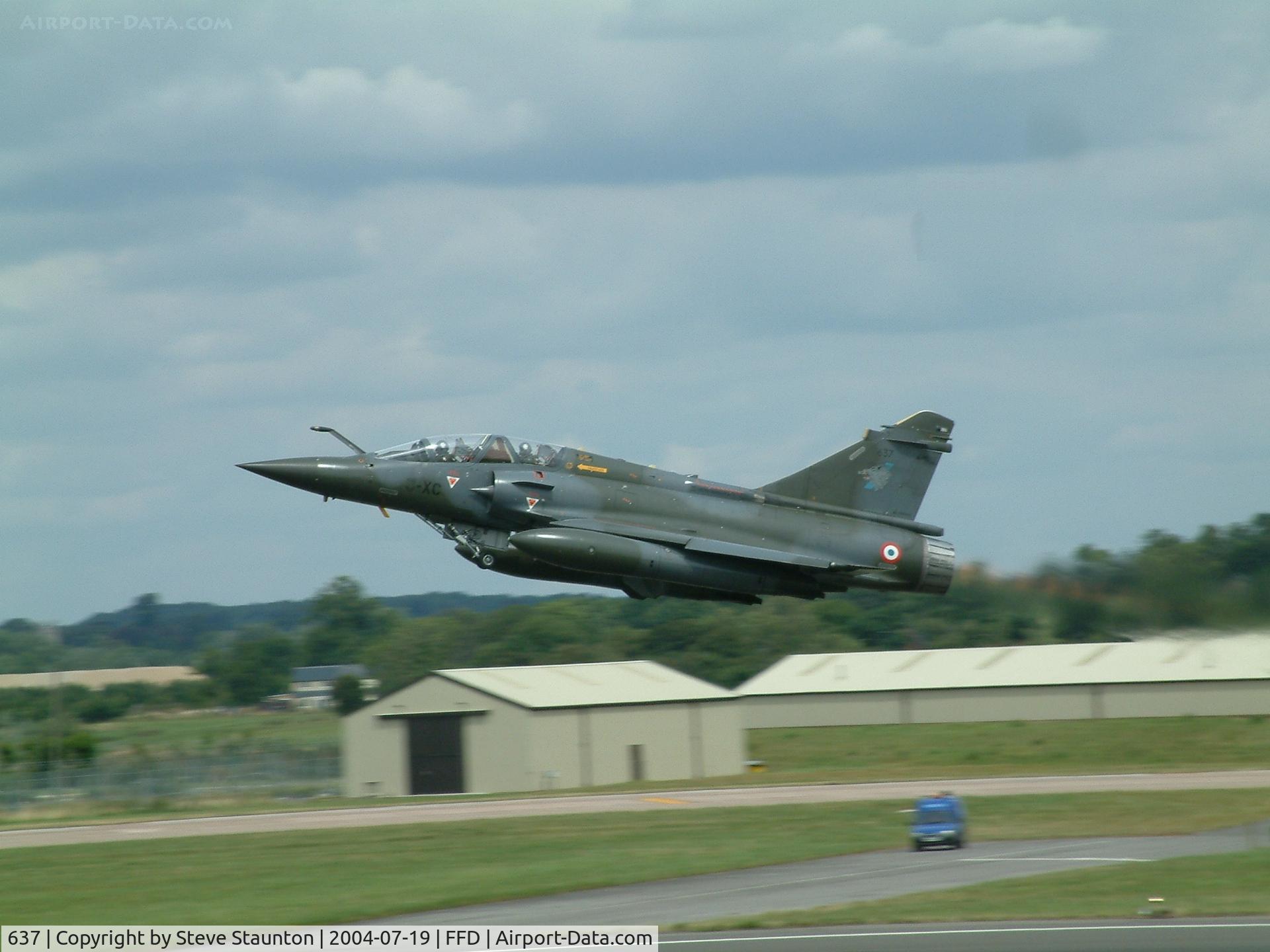 637, Dassault Mirage 2000D C/N 441, Royal International Air Tattoo 2004