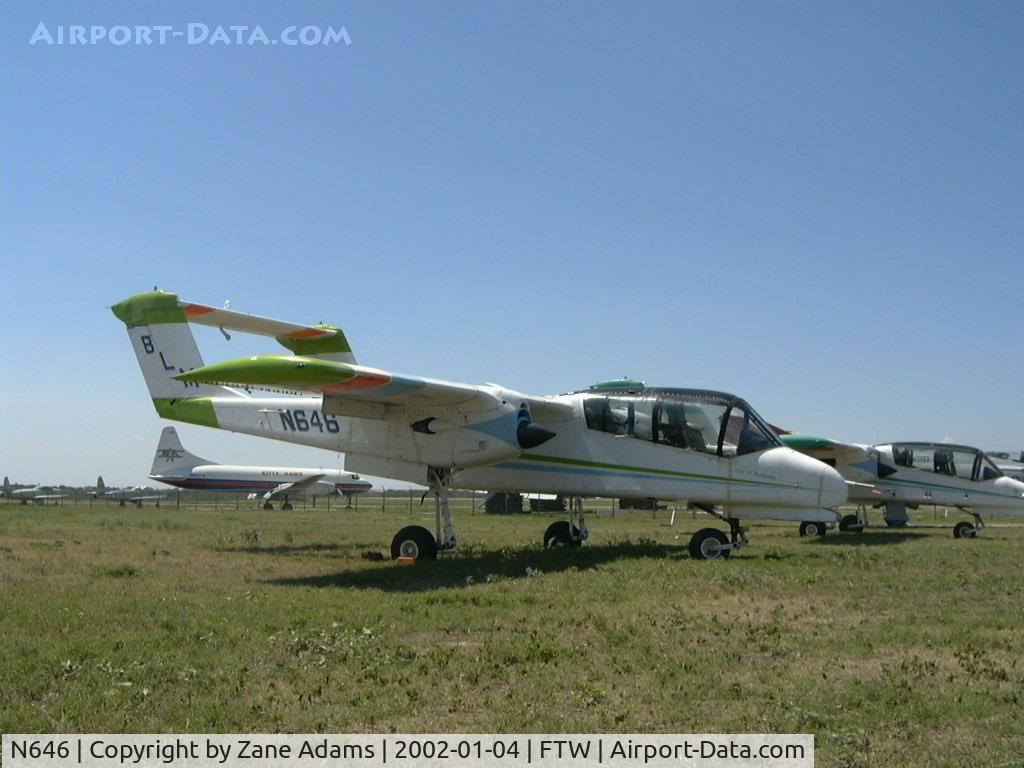 N646, North American OV-10A Bronco C/N 321-151 (68-3825), Former BLM, waiting for restoration to flight status, OV-10 Bronco Assoc.
