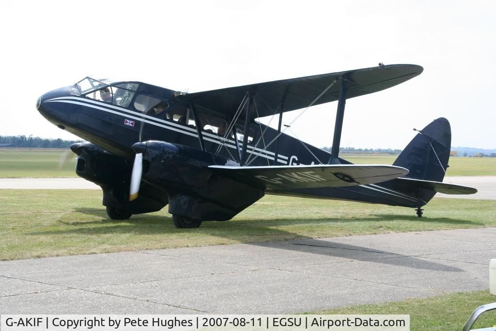 G-AKIF, 1944 De Havilland DH-89A Dominie/Dragon Rapide C/N 6838, Rapide - the most beautiful aircraft built!