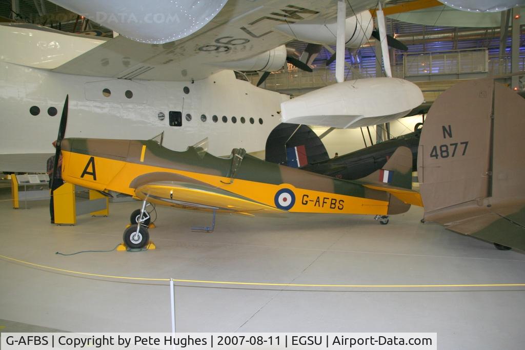 G-AFBS, 1937 Miles M14A Hawk Trainer 3 C/N 539, Hawk Trainer 3 at Duxford
