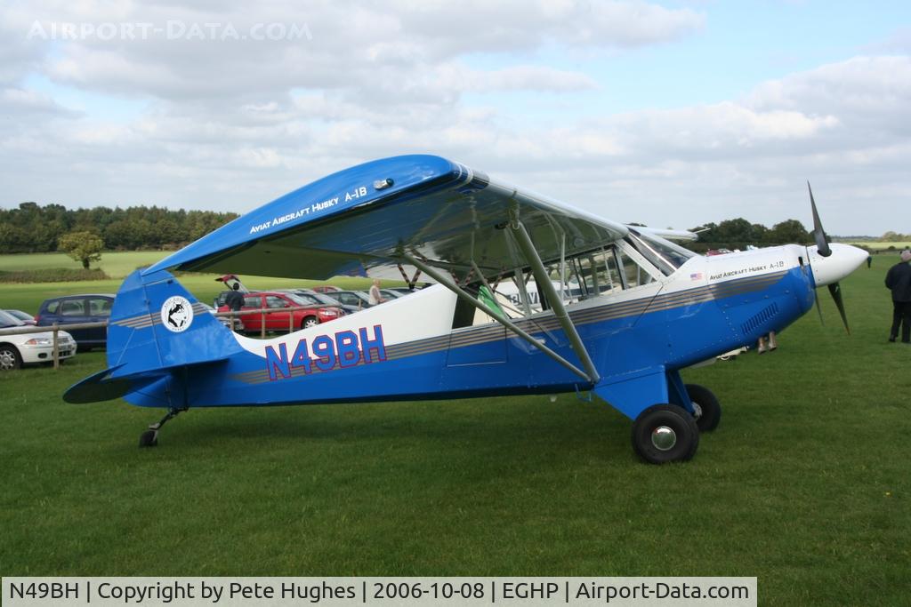 N49BH, Aviat A-1B Husky C/N 2315, at Popham, Hampshire, UK
