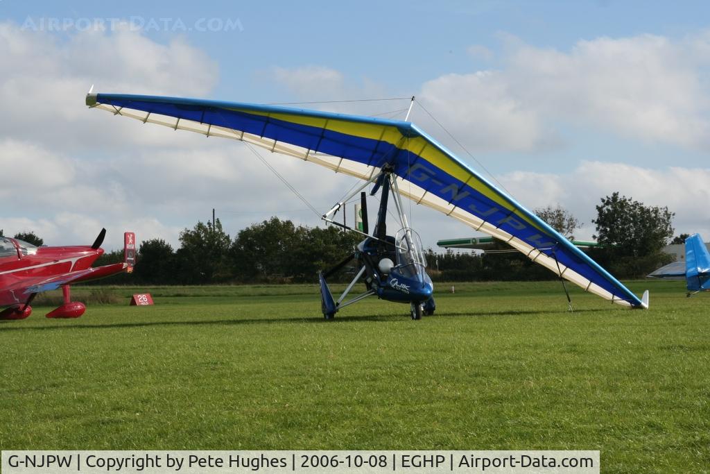 G-NJPW, 2006 P&M Aviation Quik GT450 C/N 8150, at Popham, Hampshire, UK