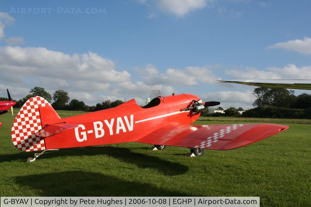 G-BYAV, 1999 Taylor JT-1 Monoplane C/N PFA 055-11010, at Popham, Hampshire, UK