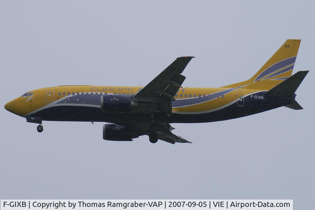 F-GIXB, 1990 Boeing 737-33A(QC) C/N 24789, Europe Airpost Boeing 737-300