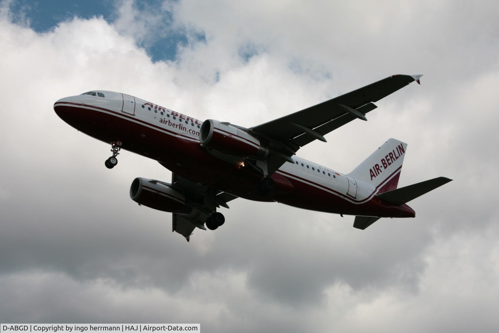 D-ABGD, 2004 Airbus A319-132 C/N 2335, A319