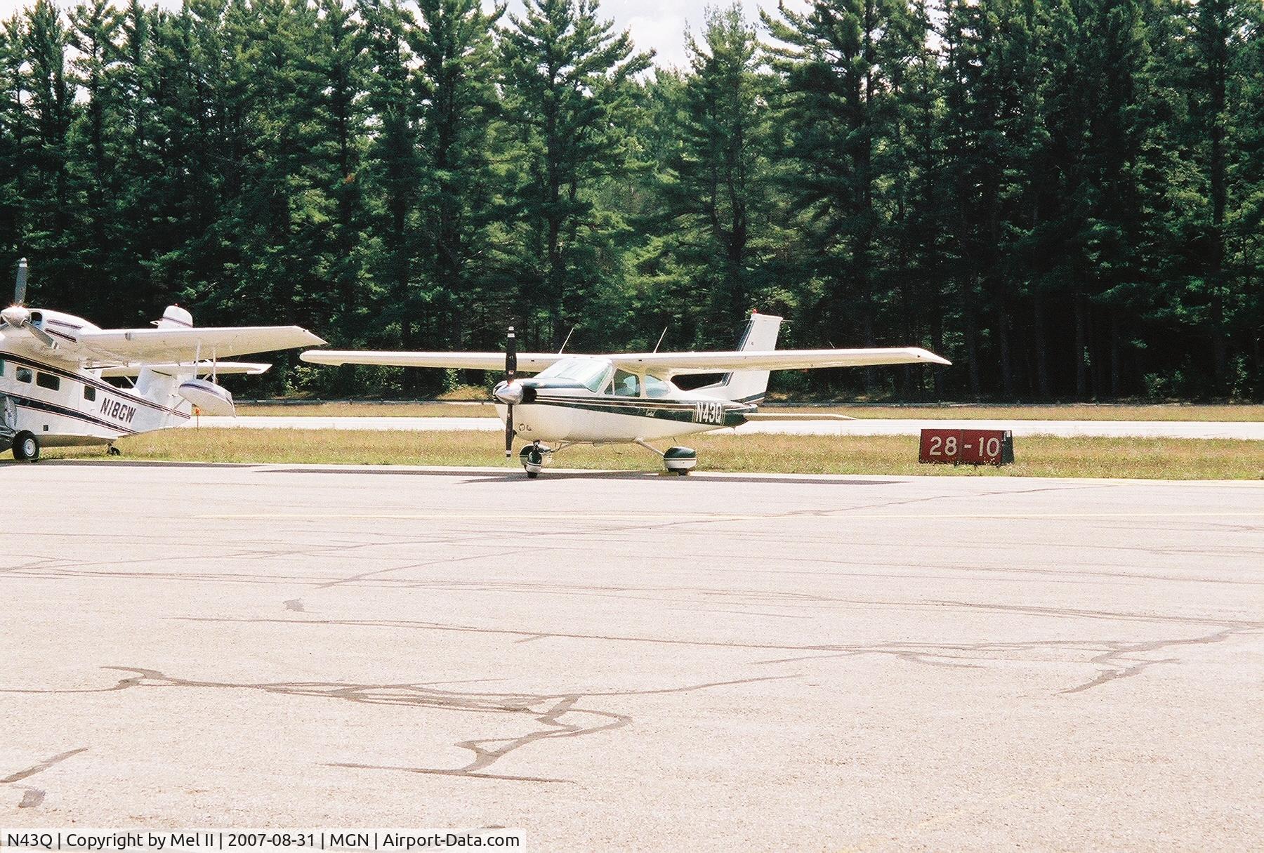 N43Q, 1974 Cessna 177B Cardinal C/N 17702162, Parked @ Harbor Springs Airport (MGN)