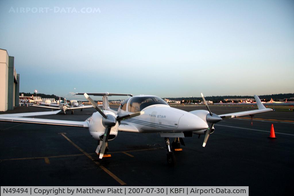 N49494, 2006 Diamond DA-42 Twin Star C/N 42.108, N49494, on Galvin 3 ramp, KBFI