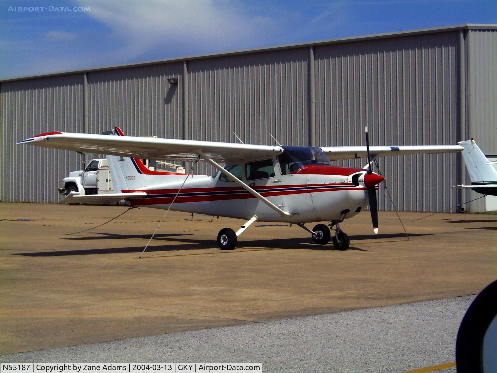 N55187, 1981 Cessna 172P C/N 17275131, I did some flight training in this airplane at Cothron Aviation Arlington, TX