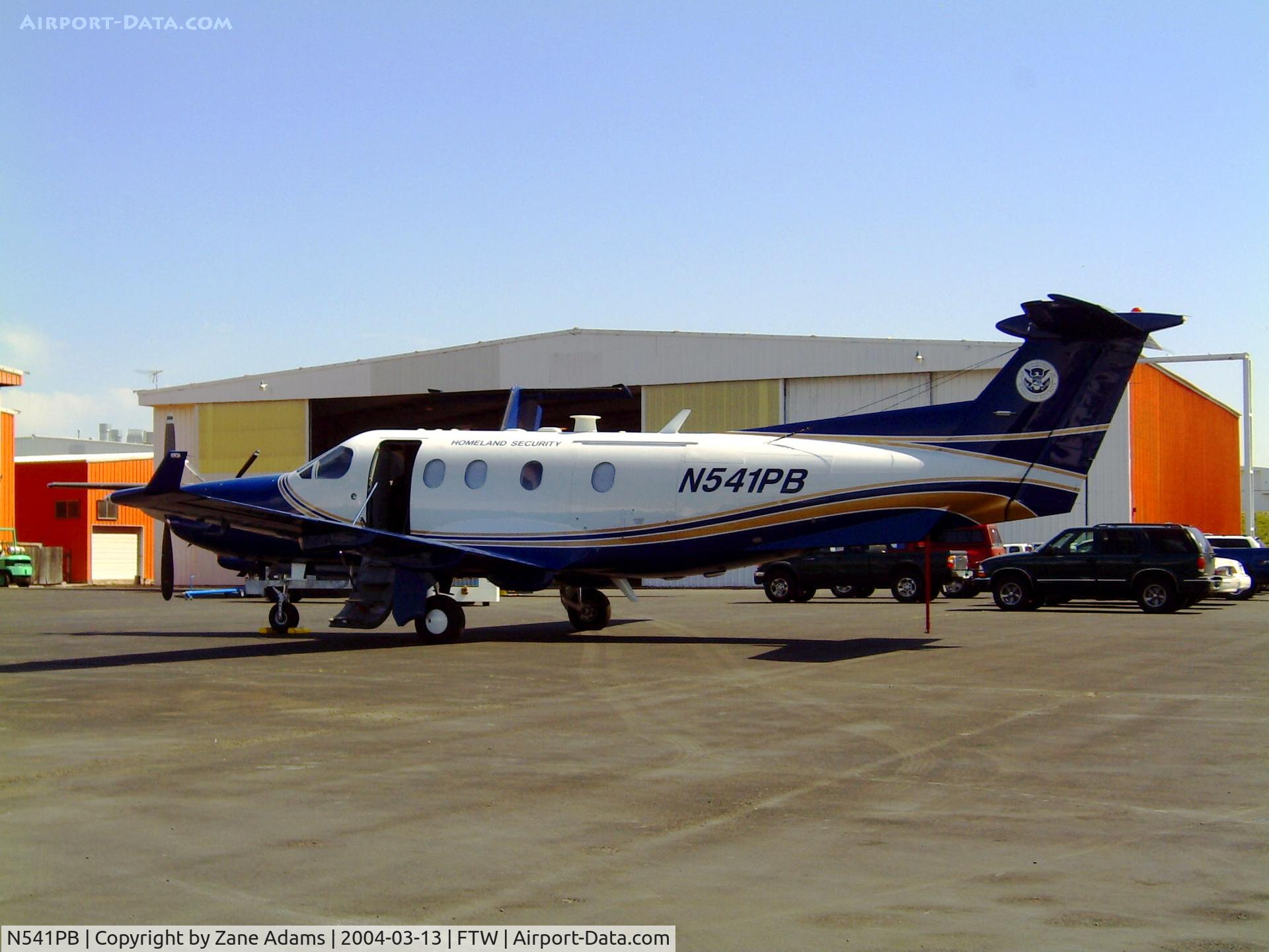 N541PB, 2004 Pilatus PC-12/45 C/N 541, Department of Homeland Security paint