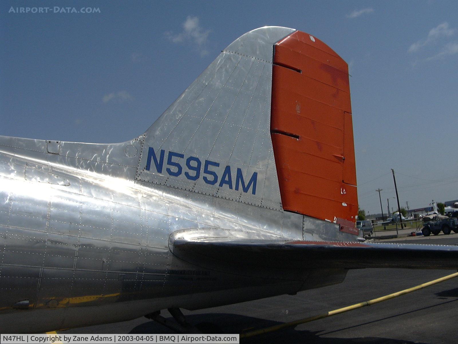N47HL, 1943 Douglas C-47B-20-DK C/N 27203, As N595AM