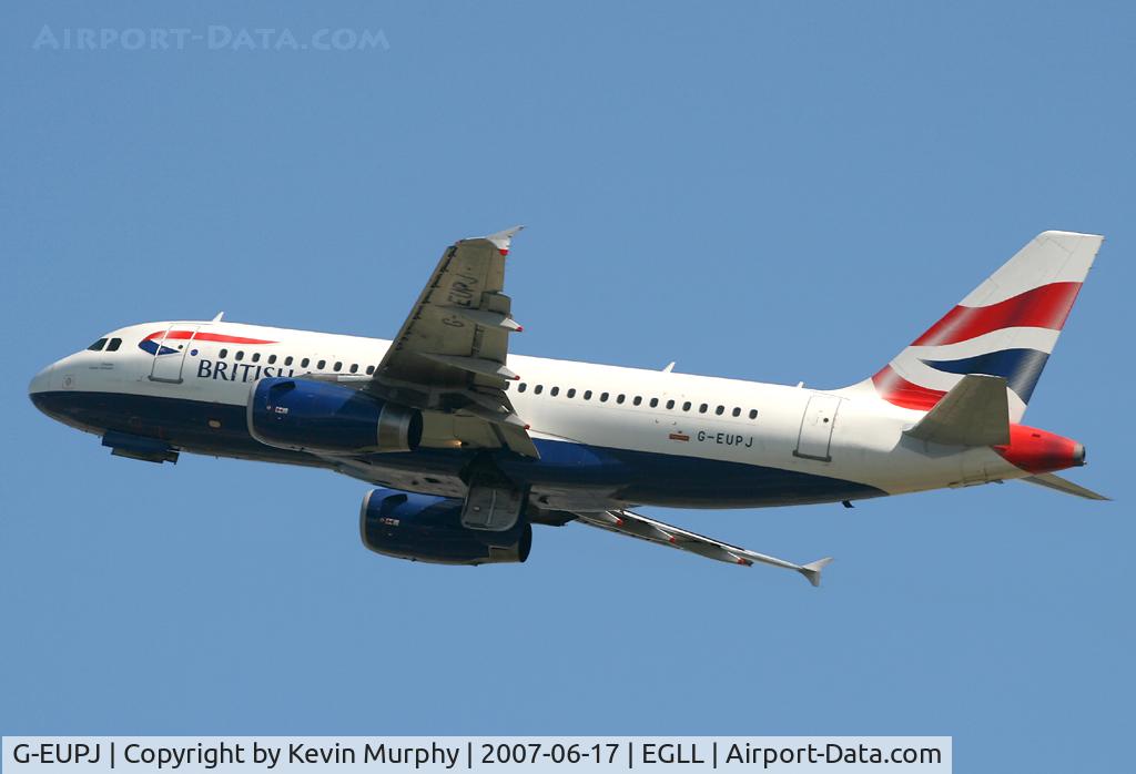 G-EUPJ, 2000 Airbus A319-131 C/N 1232, BA 319