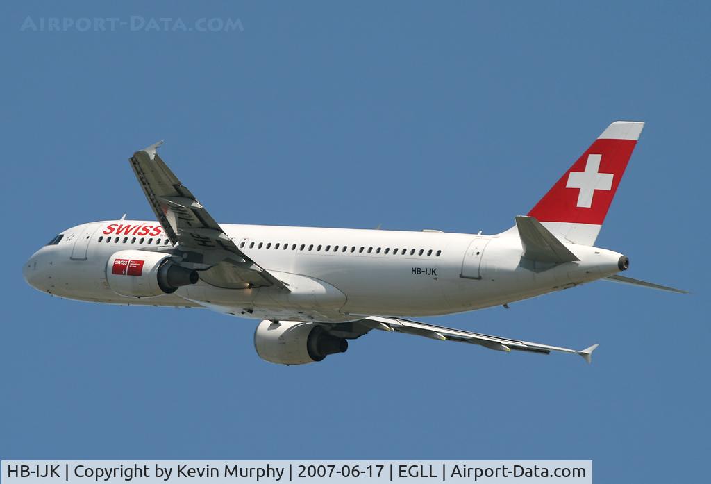 HB-IJK, 1996 Airbus A320-214 C/N 596, Swiss beauty