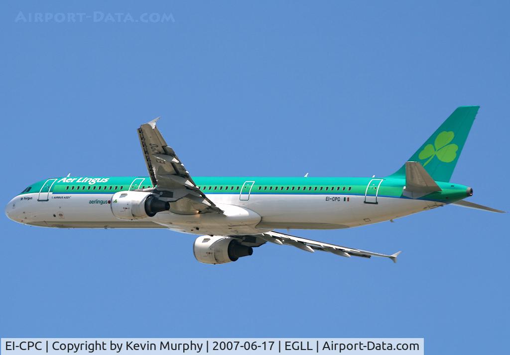 EI-CPC, 1998 Airbus A321-211 C/N 0815, Irish 321