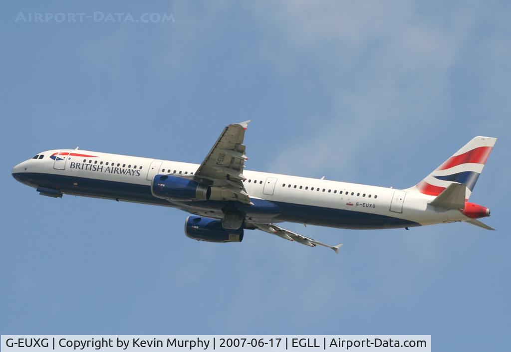 G-EUXG, 2004 Airbus A321-231 C/N 2351, BA 321