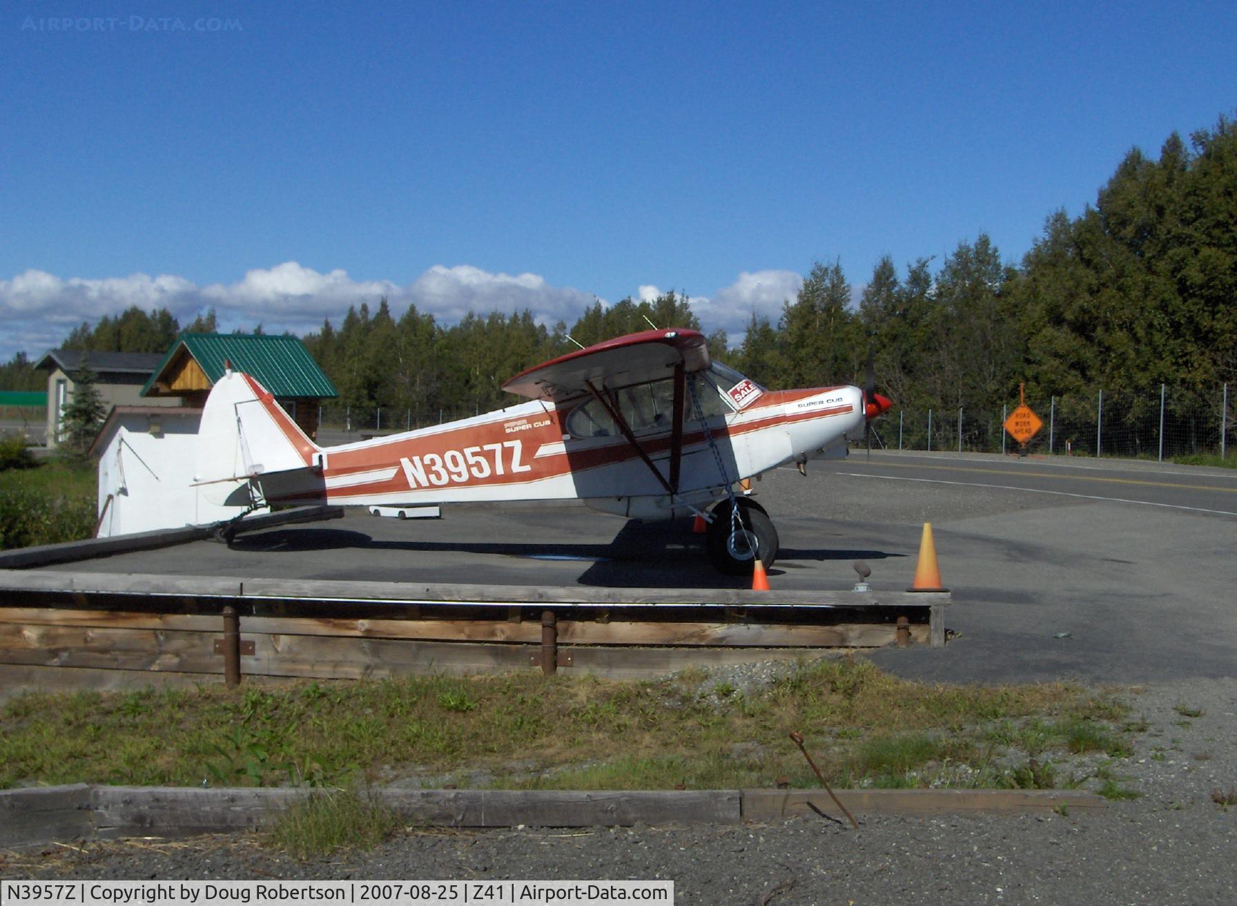N3957Z, 1962 Piper PA-18-150 Super Cub C/N 18-7818, 1962 Piper PA-18-150 SUPER CUB, Lycoming O-320 150 Hp, on 4 psi tundra tires, Restricted class