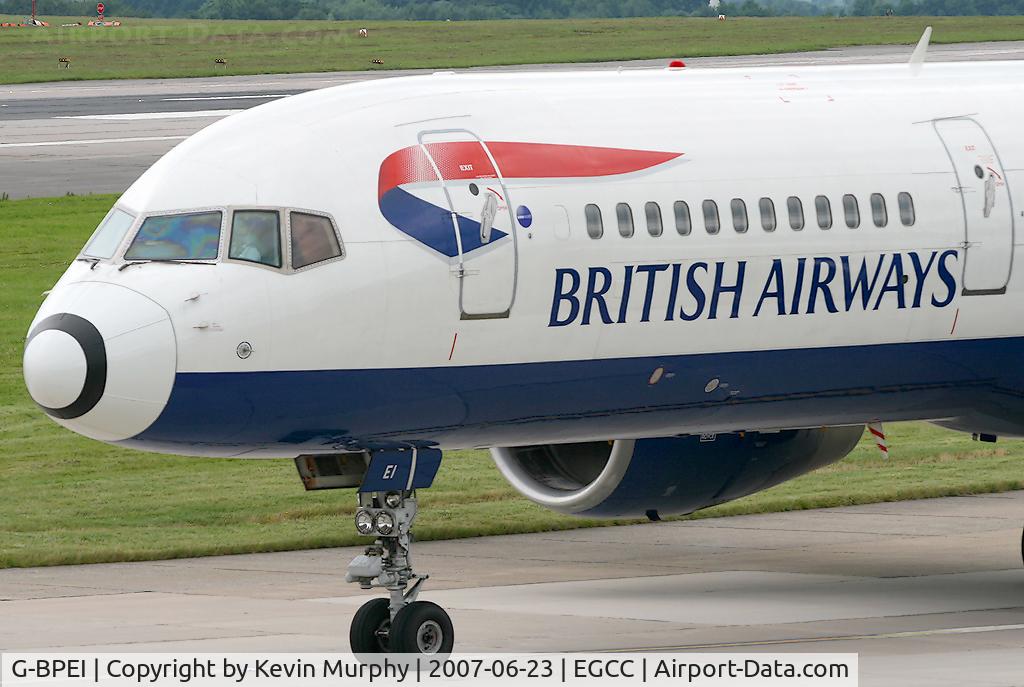 G-BPEI, 1994 Boeing 757-236 C/N 25806, BA 757 nose shot