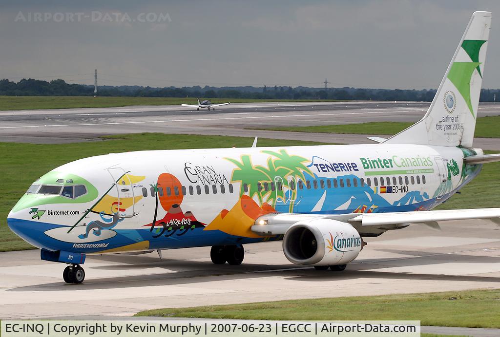 EC-INQ, 1992 Boeing 737-4Q8 C/N 25169, Fancy livery on this one