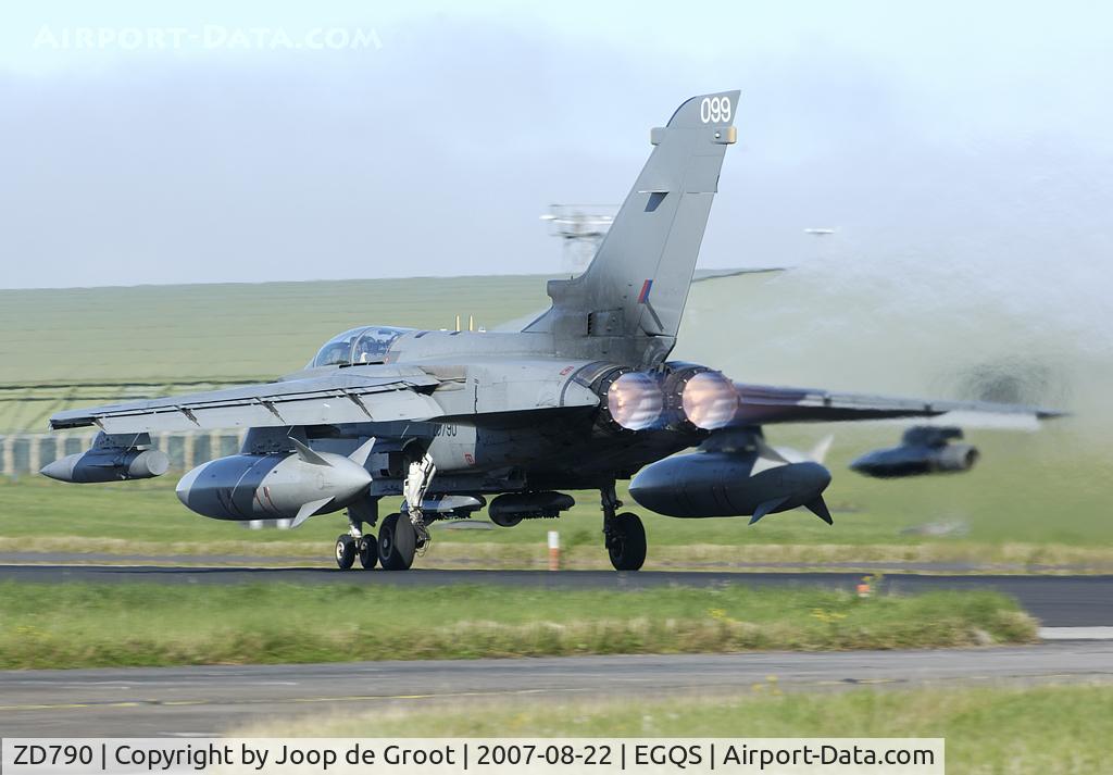 ZD790, 1984 Panavia Tornado GR.4 C/N 394/BS133/3181, Take off from its home base